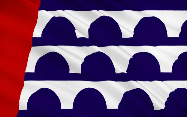 Stato Bandiera di Des Moines - città negli Stati Uniti nella parte centrale o — Foto Stock