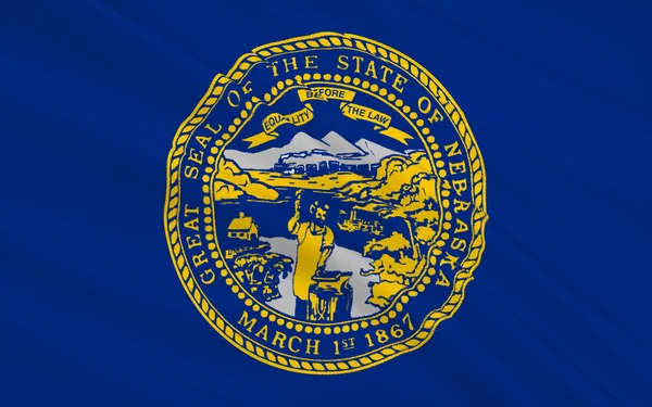 Drapeau de l'État du Nebraska — Photo