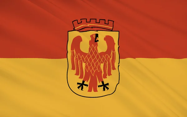 Flag of Potsdam is the capital city of the German federal state — Stockfoto