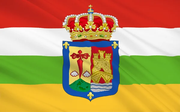 Flag of La Rioja is an autonomous community and province, Spain — 스톡 사진