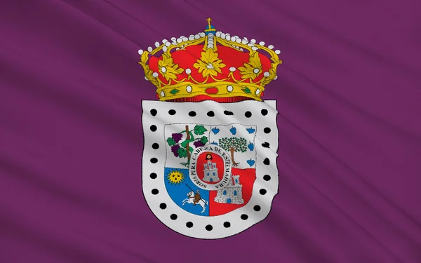 Flag of Soria is a province of central Spain — Stock fotografie