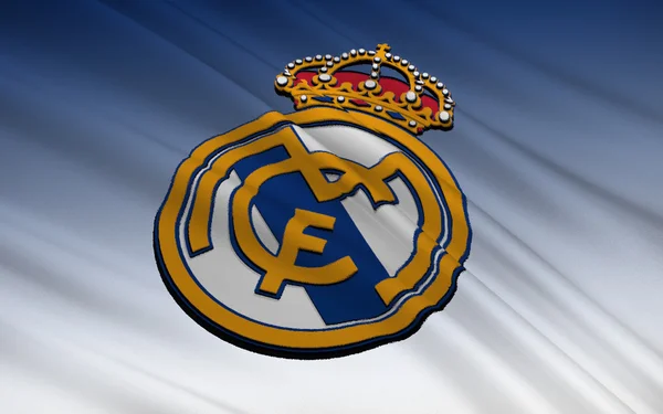 Bandeira clube de futebol Real Madrid — Fotografia de Stock