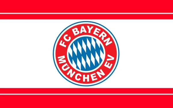 Bandeira clube de futebol Bayern Munchen — Fotografia de Stock