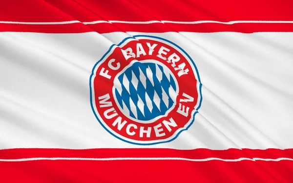 Bandeira clube de futebol Bayern Munchen — Fotografia de Stock