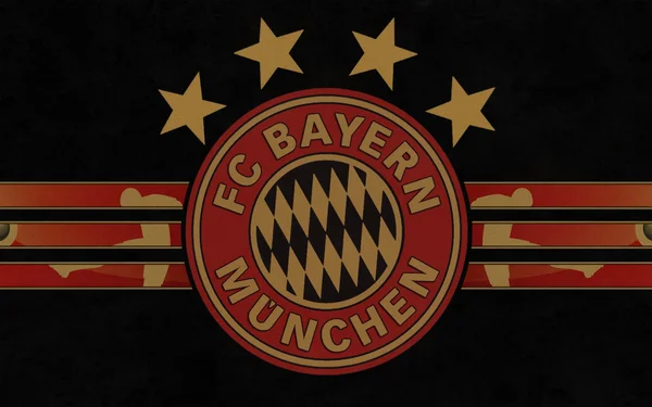 Flag football club Bayern Munchen — Stock Photo, Image