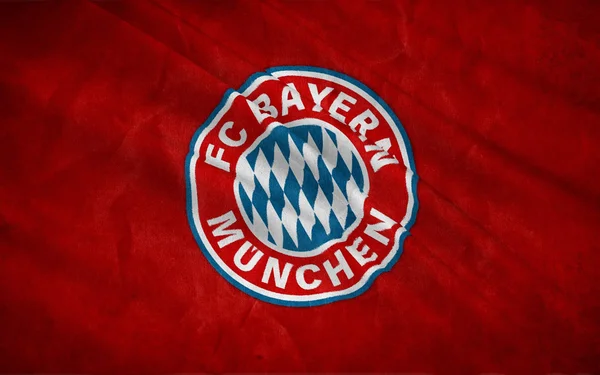 Fahne fussballverein bayern münchen — Stockfoto