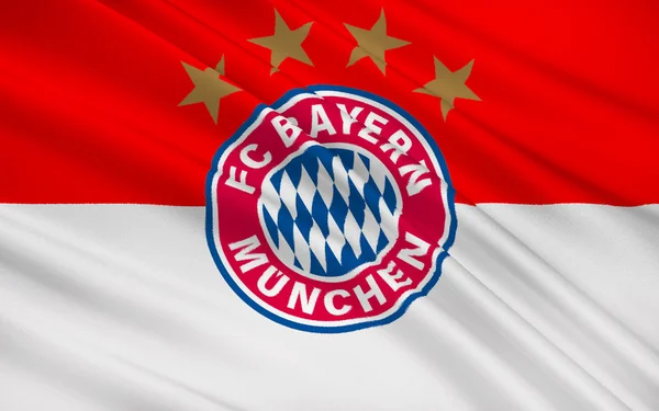 Fahne fussballverein bayern münchen — Stockfoto