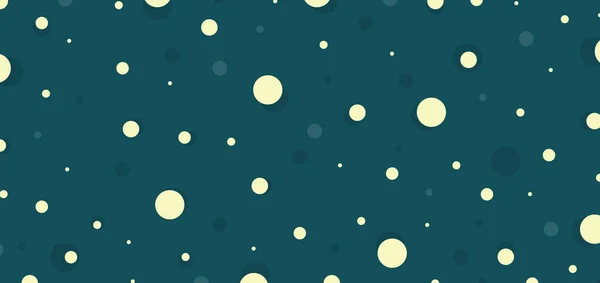 Blauwe Stippen Patroon Achtergrond Geometrische Cirkels Gestippelde Polka Dot Print — Stockvector