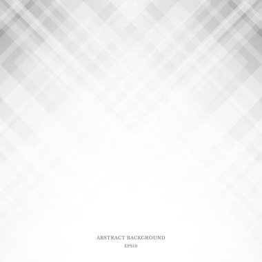 Soyut beyaz ve gri diyagonal çizgiler şablon şablon arka planı ve metniniz için alan ile doku. Vektör illüstrasyonu