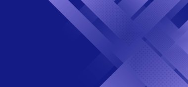 Soyut modern arkaplan mavi diyagonal çizgiler yarım ton efektli gradyan renk. Vektör illüstrasyonu