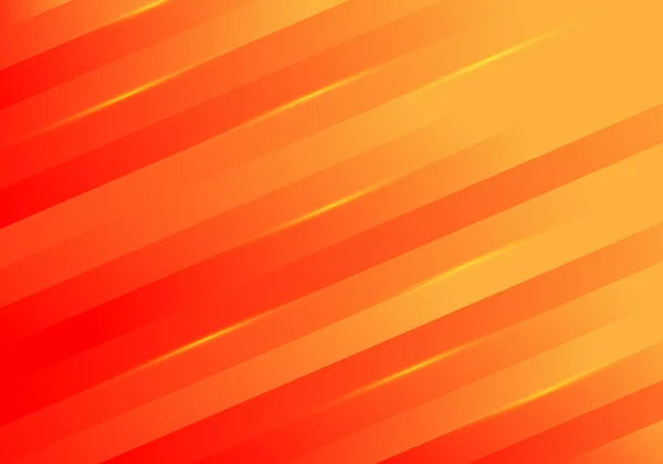 Abstracte Gele Diagonale Strepen Lijnen Licht Rode Achtergrond Vectorillustratie — Stockvector