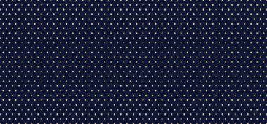 Lüksün koyu mavi arka planında kusursuz altın noktalar. Vektör illüstrasyonu