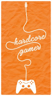 Gamepad bir mesaj şeklinde kablosuyla