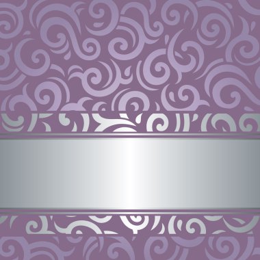 Lavanta Menekşe vektör arka plan düğün lüks vintage tasarımı