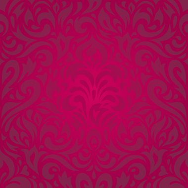 Çiçek kırmızı tatil lüks davetiye arka plan retro duvar kağıdı tasarımı