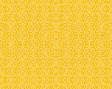 Sarı turuncu renkli retro duvar kağıdı arka plan tasarımı