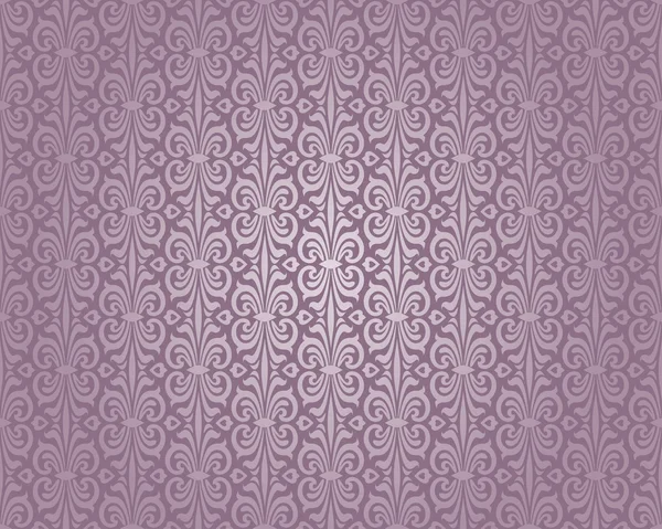 紫色和银色豪华复古壁纸 — 图库矢量图片