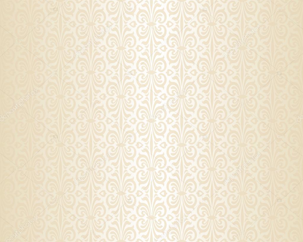 Bright wedding beige luxury vintage wallpaper background