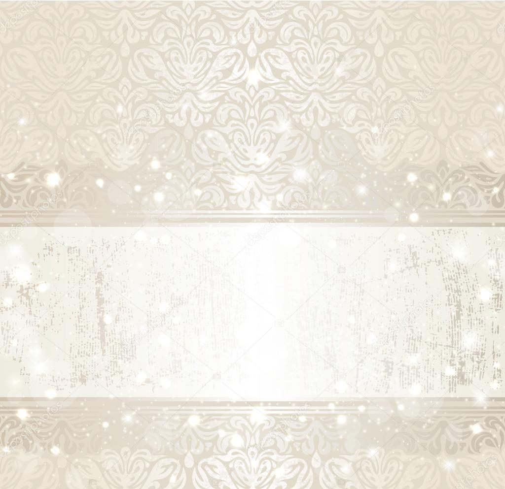 Bright shiny luxury vintage invitation background