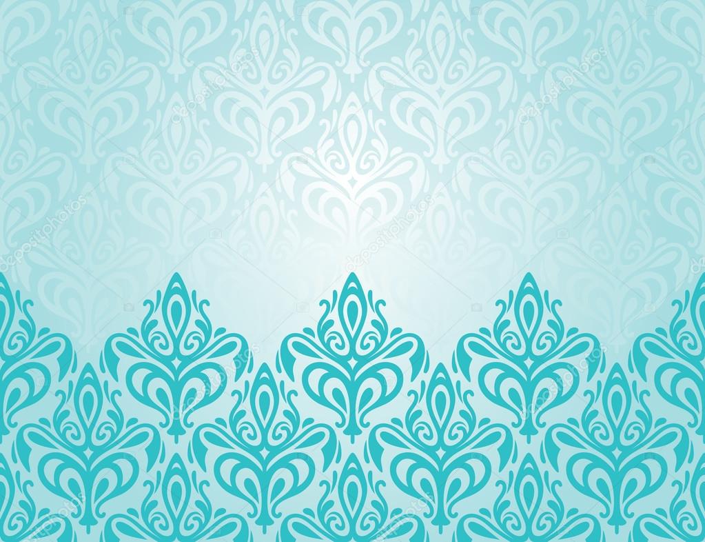 Turquoise decorative holiday background