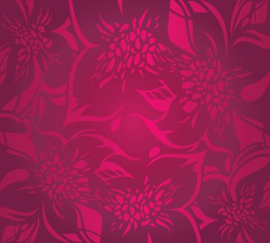 Kırmızı çiçek tatil arka plan ile süsler