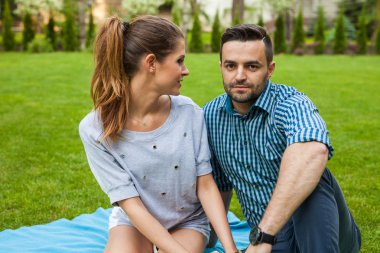 Çift battaniye var harika vakit harcama