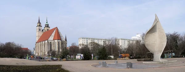 The city of Magdeburg — Stok fotoğraf