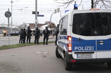 Polis varlığı Magdeburg