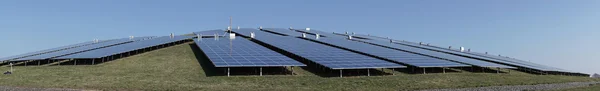 Solar plant in Magdeburg — Stock Photo, Image