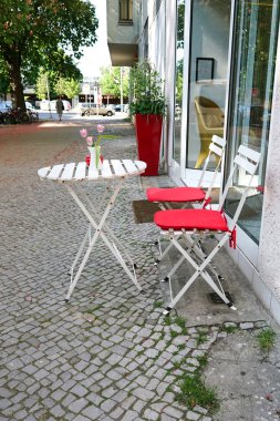 kaldırım café Berlin'de