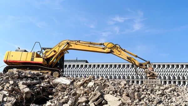 Demolición en Magdeburgo — Foto de Stock