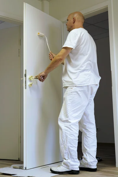 Painter at work — Stock Photo, Image