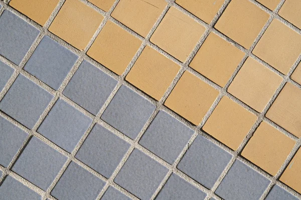 Mosaic tiles on a facade — Stock Photo, Image