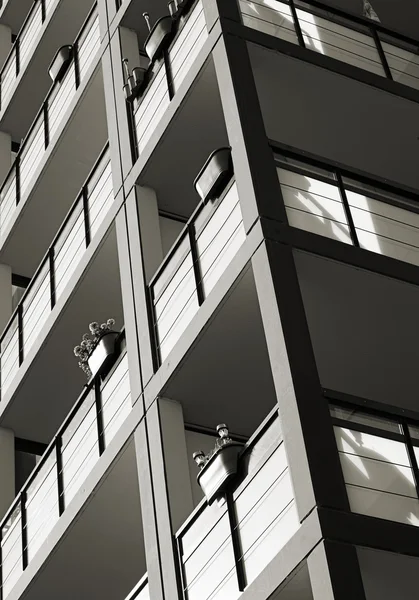 Facade of a residential building — Stock Photo, Image