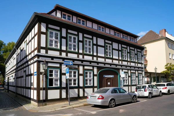 Berlin Spandau Germany September 2020 Historical Half Timbered House Old — Stock Photo, Image