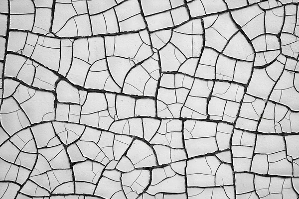 ファサードのペイントコートの亀裂 — ストック写真