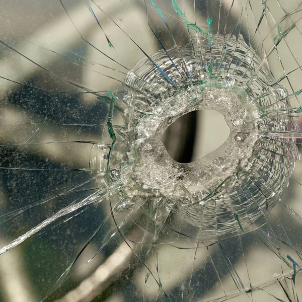 Destroyed Window Historical Railroad Wagon Port Magdeburg Germany — Stock Photo, Image