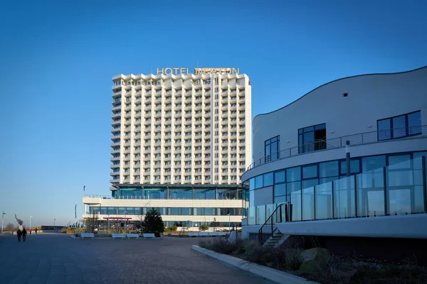 Warnemünde Januar 2020 Hotel Neptun Eines Der Wahrzeichen Von Warnemünde — Stockfoto
