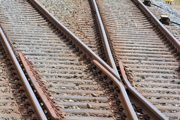 Railroad tracks — Stock Photo, Image