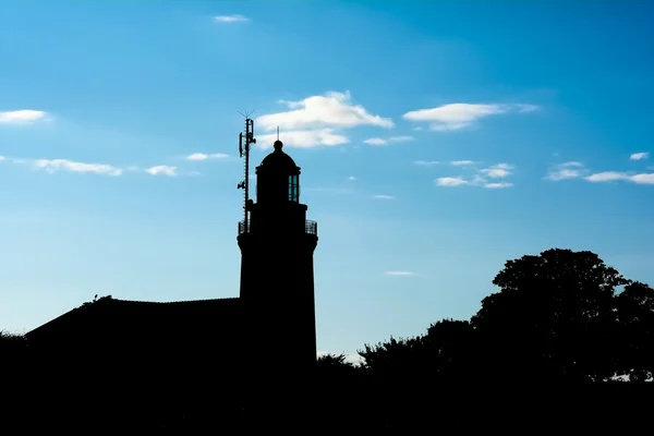 Farol na costa do Báltico — Fotografia de Stock