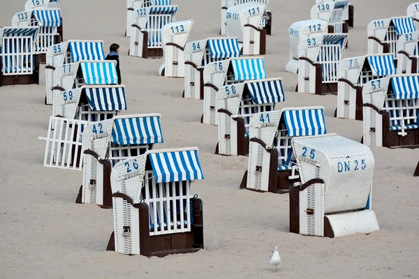 Cadeiras de praia — Fotografia de Stock