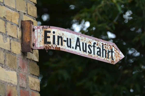 Sign — Stock Photo, Image