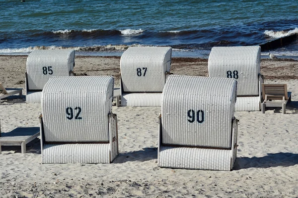 Beach chairs — Stock Photo, Image