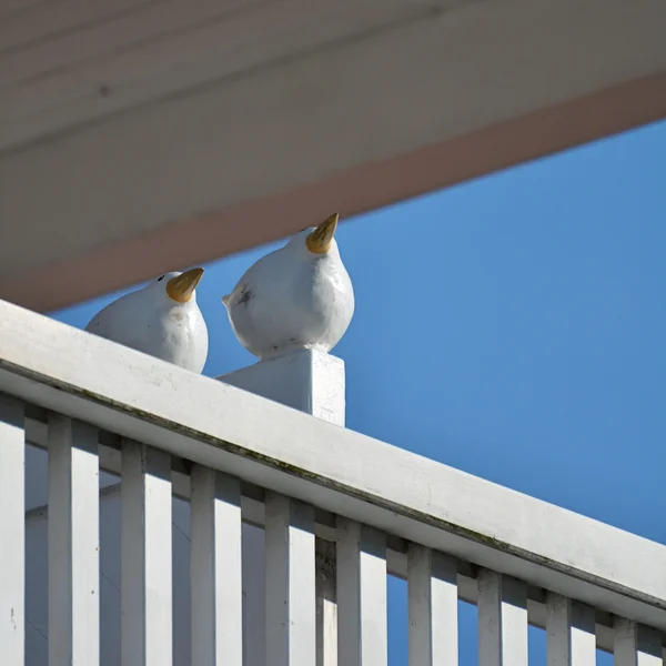 Two birds of wood — Stock Photo, Image