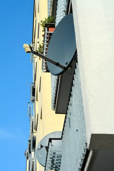 Antenas parabólicas — Foto de Stock