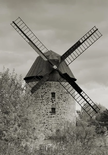 Historisk vindmølle - Stock-foto