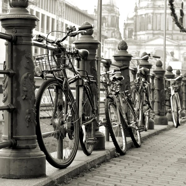 Bicicletas en Berlín — Foto de Stock