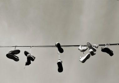 Shoefiti clipart