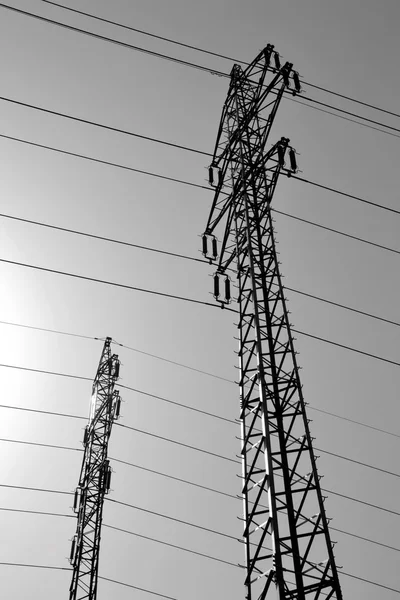 Power pole — Stockfoto