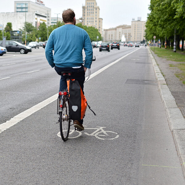 cyclists in Berlin